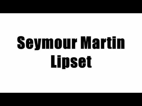 Seymour Martin Lipset