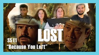LOST On The Couch | S5E1 - Because You Left REACTION