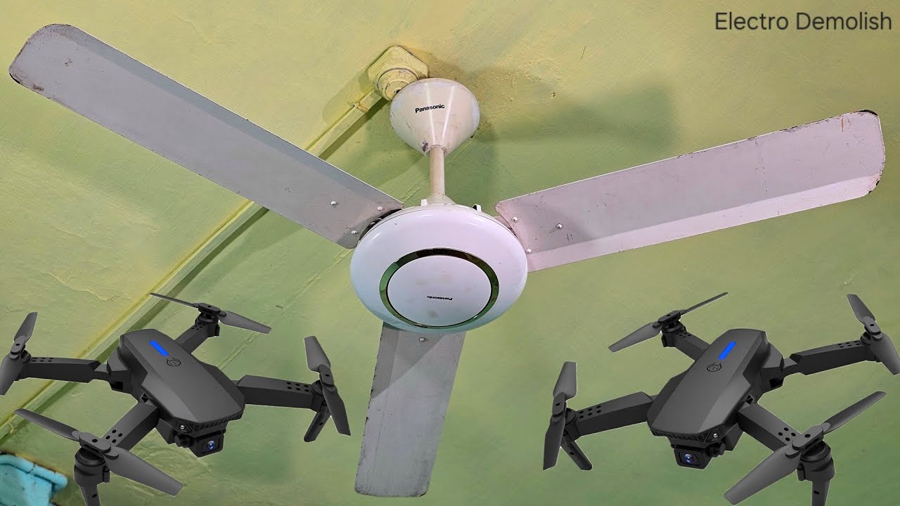 Made In Indonesia 🇮🇩 Unique Vintage Collection | Panasonic Ceiling Fan Falling Down to Drone 🔥🔥🔥