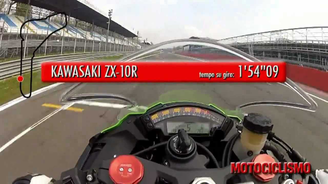 Comparativa sportive mille 2012: onboard Kawasaki Ninja ZX-10 R