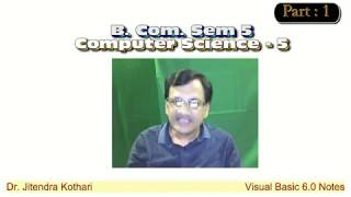 Details Visual Basic 6.0 For Beginners : Gujarati : Part 1 News