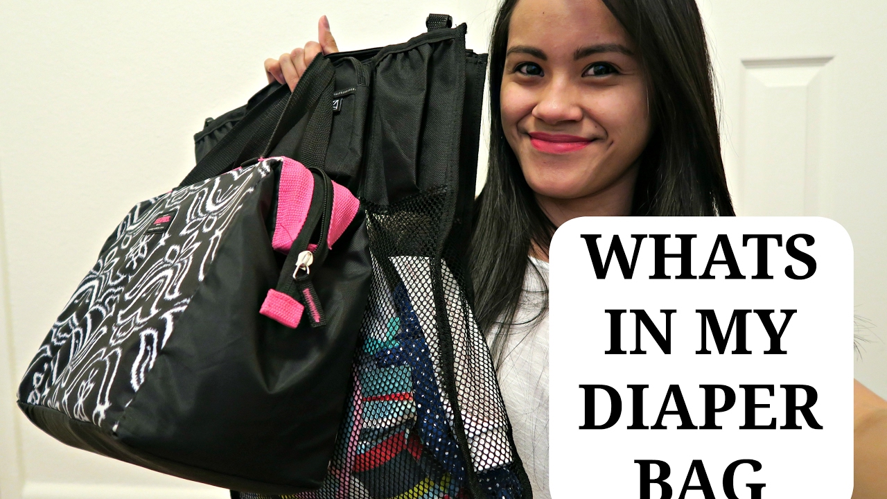 WHATS IN MY DIAPER BAG 2017 YouTube