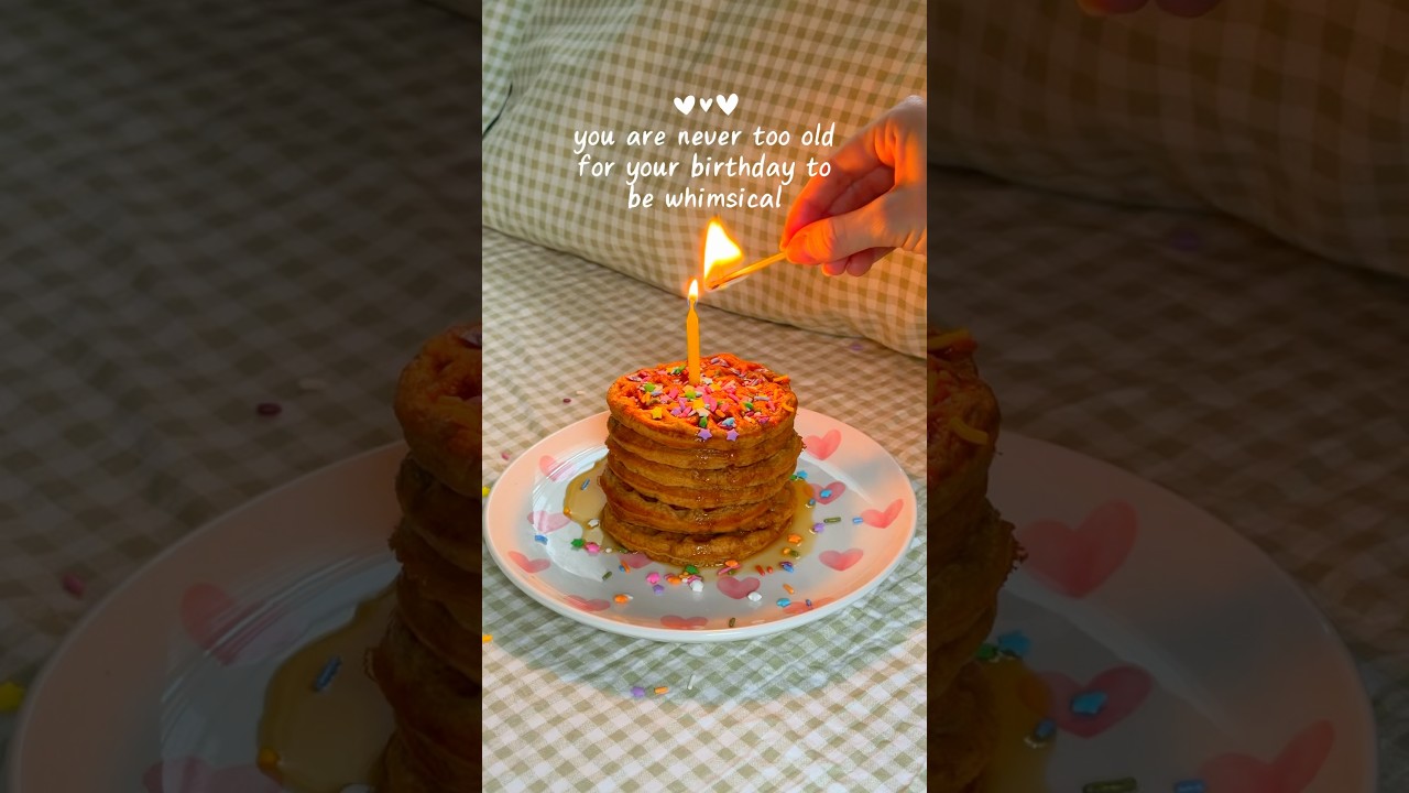 always add whimsy to your birthday ✨🎂 