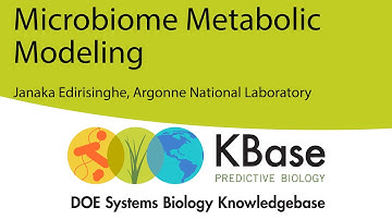 Microbiome Metabolic Modeling in KBase Webinar - 15 April 2020