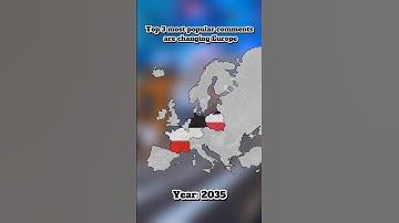 Top 3 most popular comments are changing Europe 🌍🇪🇺 #mapping #top #geography #map #flags #shorts
