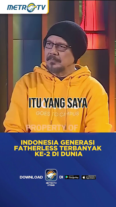 Indonesia Generasi Fatherless Terbanyak Ke-2 Di Dunia #shorts