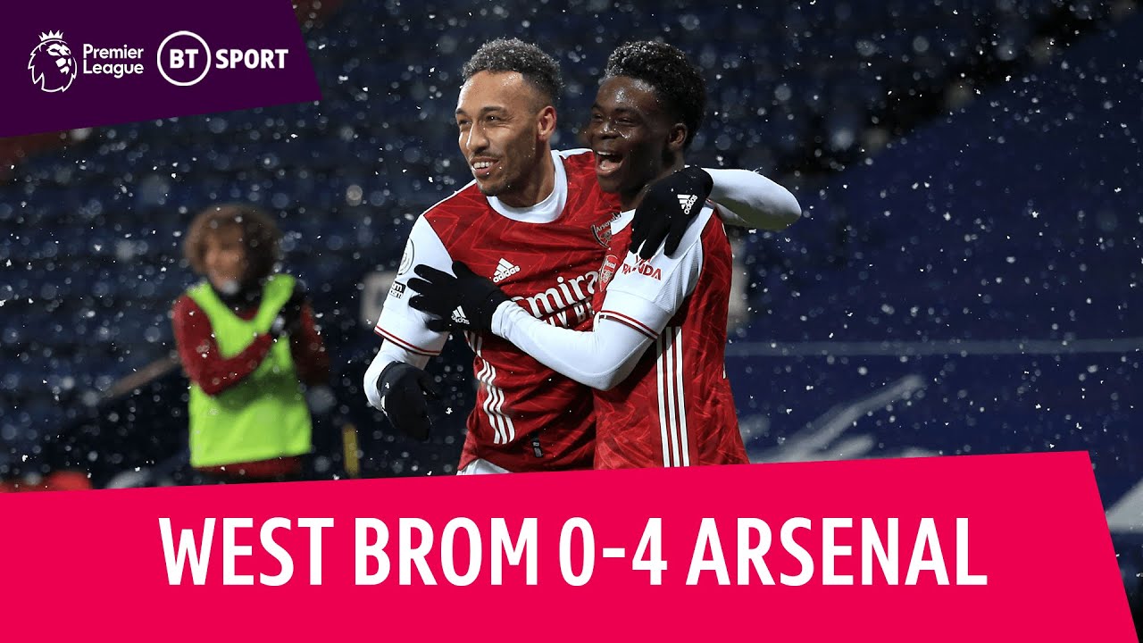 West Brom vs Arsenal (0-4) | Premier League Highlights - YouTube