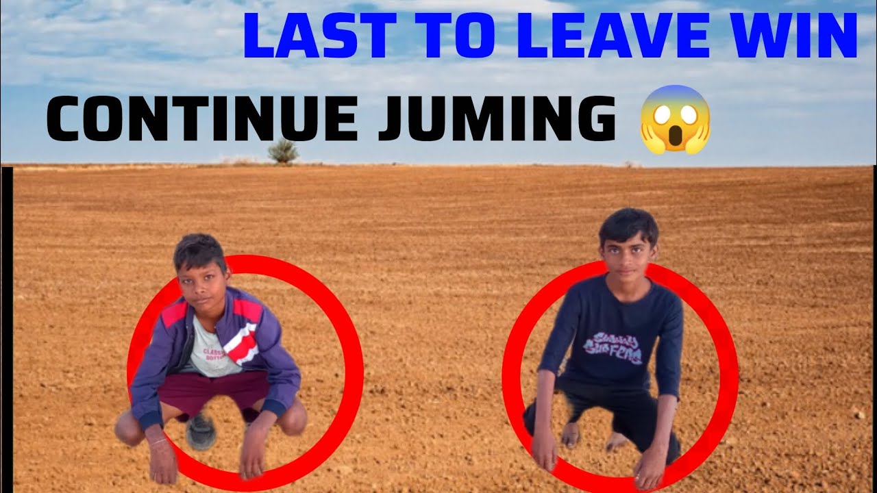 “2 Circle Jump Challenge – How Fast Can You Move?” Continue juming 😱