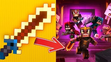 MINECRAFT DUNGEONS - BROKEN SAWBLADE IN...#shorts