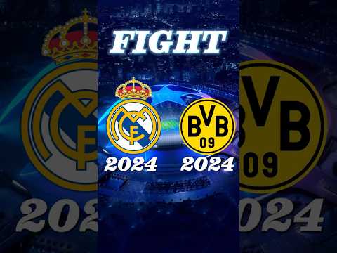 REAL MADRID 2024 vs DORTMUND 2024 ! ⚽️