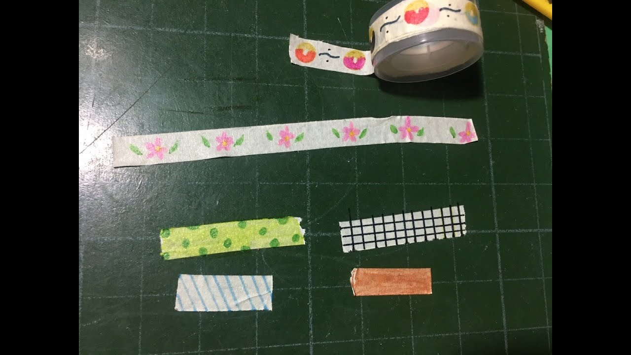 Cách làm washi KHÔNG CẦN băng keo 2 mặt | Làm washi... - youtube