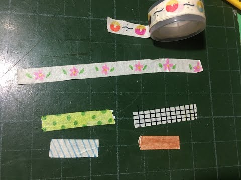 Video Cách làm washi KHÔNG CẦN băng keo 2 mặt | Làm washi... - youtube