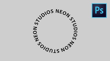 Text on Circular Path | Photoshop Tutorial