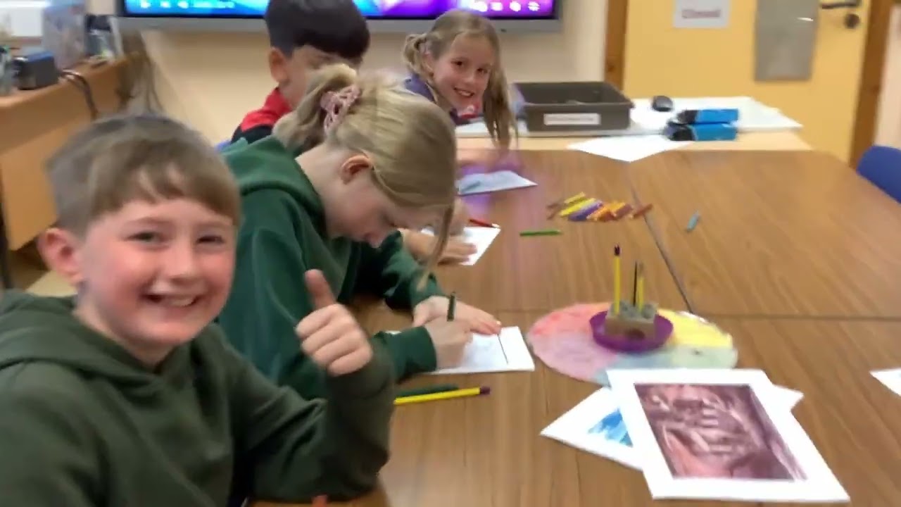 Orkney island games school children