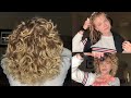 TESTING OUT NATURAL HERBAL HAIRCARE |  Wavy Hair/Loose Curls | Sulfate and Silicone Free