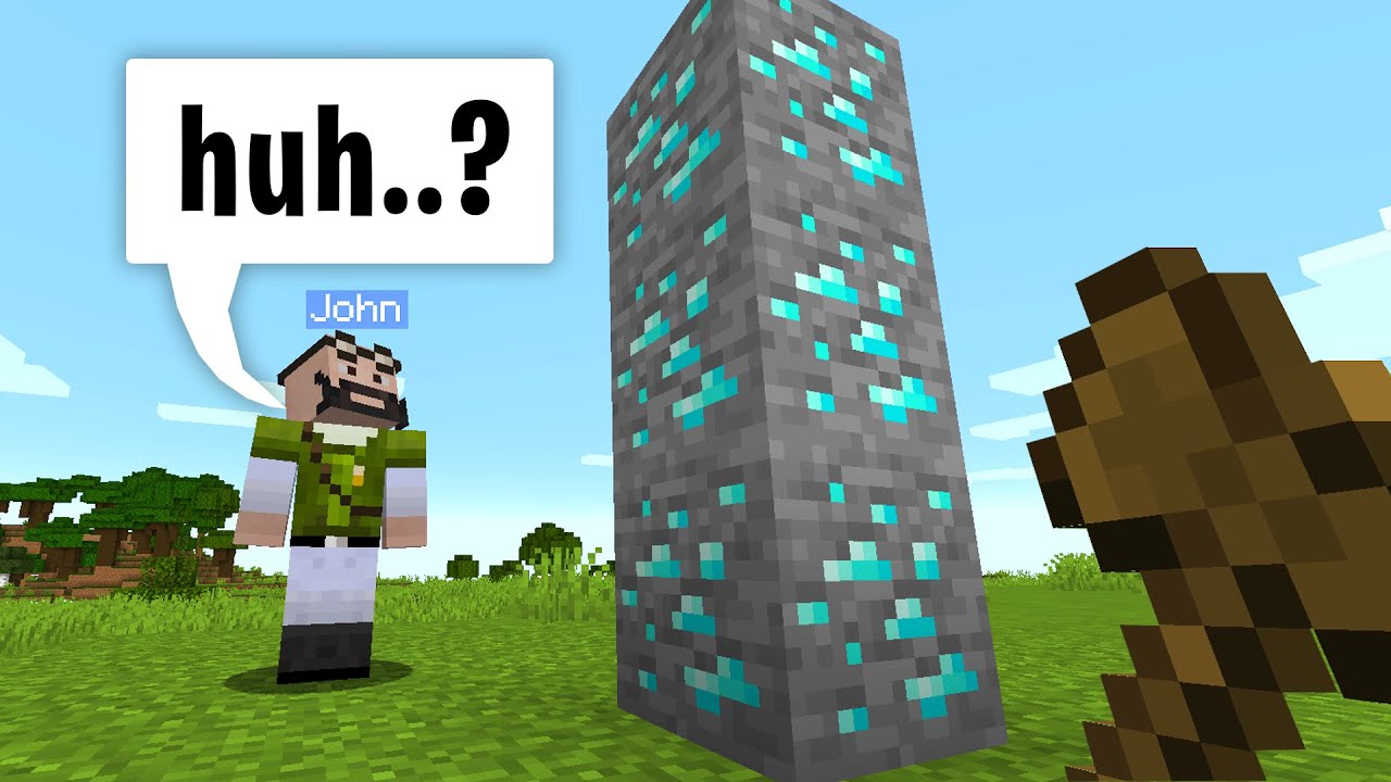 Trolling people with world edit in minecraft...