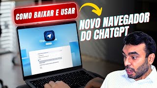 Atlas CHATGPT - o navegador da OpenAI que promete mudar tudo!