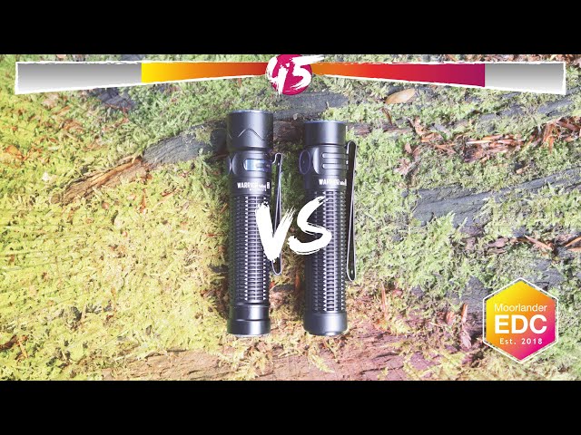 Flashlight Fight Club - Olight Warrior Mini 2 vs Warrior Mini 3