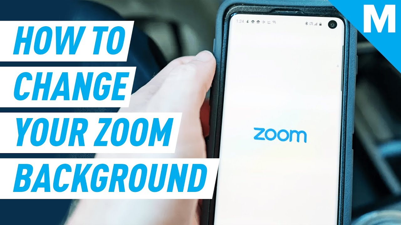 How To Change Your Zoom Background | Mashable - YouTube