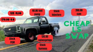 How do you do a cheap LS swap? Is it real? Can you do it cheaply? YOU CAN!