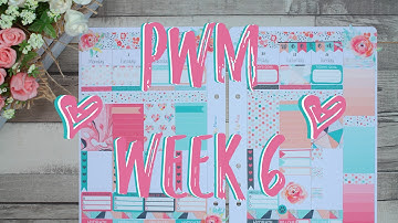 PWM Week 6 - Pimp my Planner ♥