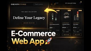 Building a Premium E-Commerce Website | UI, Products & Growth 🚀