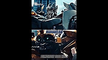 Bumblebee vs sideswipe #trasformers #music #edit #vs #vsbattle #1vs1