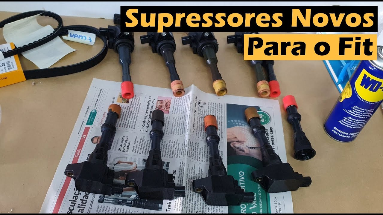 Supressores das Bobinas novos no Fit!  - [4K]
