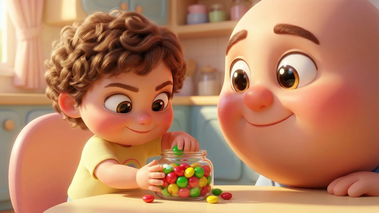 Johny Johny Yes Papa – Candy Color Version | Fun Color Learning Song for Kids | Sweet Nursery Rhyme