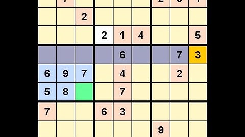 How to Solve Globe and Mail Sudoku Five Star January 2, 2022