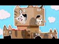 DIY Cat House - How to Make a Cat Tree from Cardboard | Easy Cat Furniture & Craft Projects