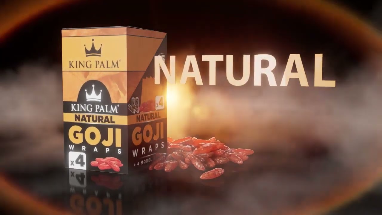 King Palm - Goji Berry - Flavoured Wraps - by JustSmoke.me