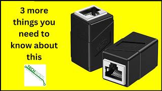 3 Things to know about the ecjtu RJ45 Coupler, 2 Pack Ethernet Adapters Female to Female