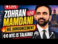 Zohran Mamdani Live | Big Announcement That Has NYC Talking