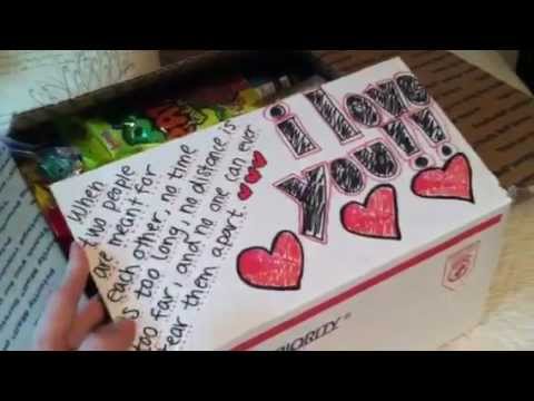 care package ideas long distance relationship