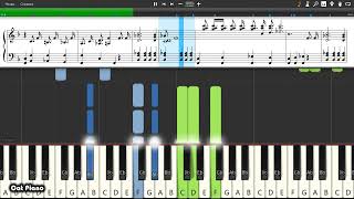 New Orleans Blues - William Gillock - Piano tutorial and cover (Sheets + MIDI)