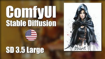 ComfyUI: Stable Diffusion 3.5 Large | English