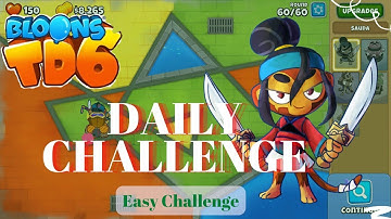 Btd6 Daily Challenge - Easy Challenge Tutorial - No MK