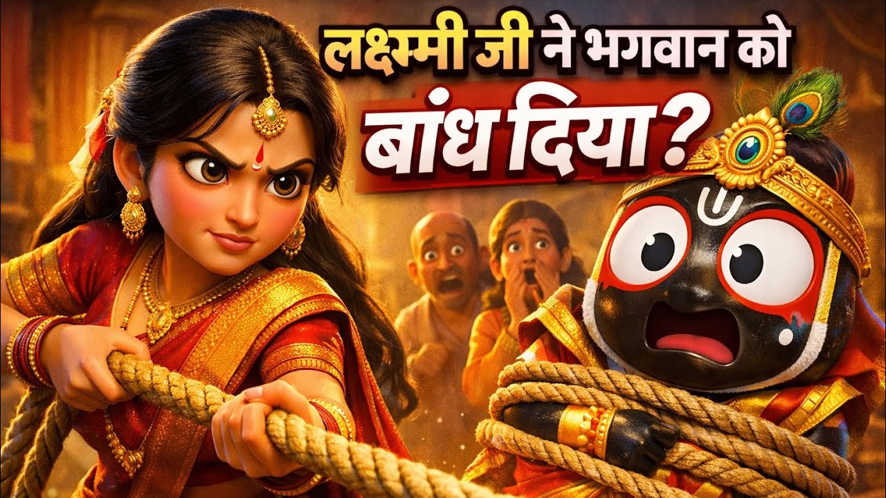 जब माँ लक्ष्मी ने भगवान जगन्नाथ को रस्सी से बाँध दिया 😱 | हेरा पंचमी की अनसुनी कहानी |