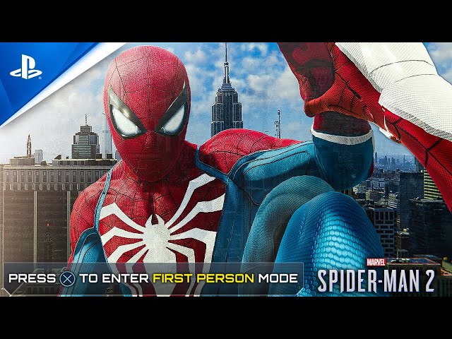 Spider-Man PC - First Person Mod Gameplay