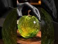 Glass Apple Cutting ASMR 🍏✨ | Satisfying Cinematic Slice#GlassApple #ASMR #Satisfying #OddlySatisfy
