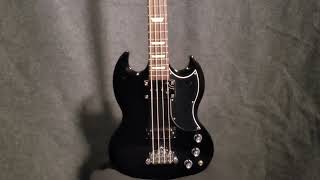 Gibson SG Standard Bass Ebony (279)mooreguitars.com - YouTube