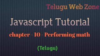 Javascript tutorial course - 10
