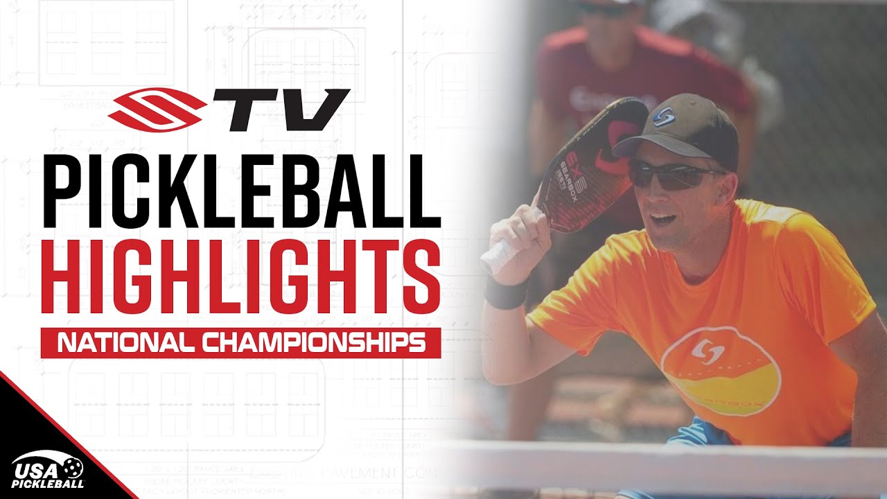 Kevin Booth's Diving Save Pickleball Highlight - USA Pickleball National Championships