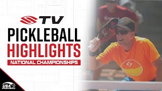 Kevin Booth's Diving Save Pickleball Highlight - USA Pickleball National Championships