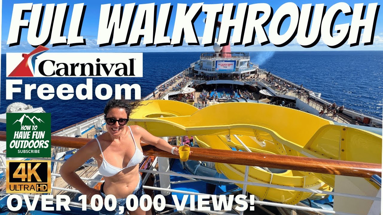Carnival Freedom Walkthrough and Tour