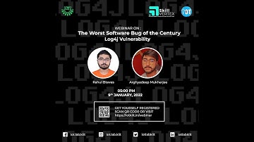 Webinar on Log4j Vulnerability | Cyber Security | 2022