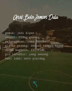 Status WA || Kenangan Masa Kecil