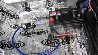 Treo Battery SSX35B Installation in Dodge Charger R/T(2nd Battery)