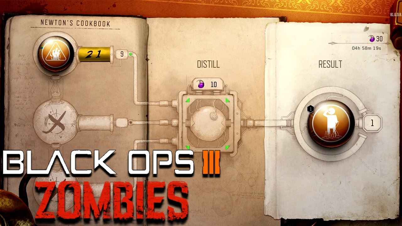 NEW "BO3 ZOMBIES DLC" GAMEPLAY! "NEWTON'S COOKBOOK DLC!" (Black Ops 3